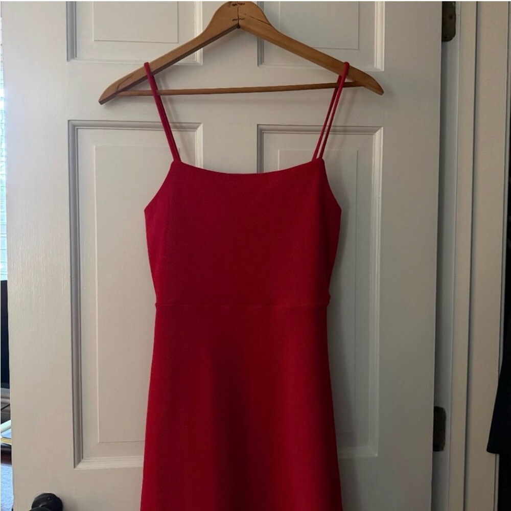 Wild Fable Red Mini/Hoco/Cocktail Dress with Spaghetti Straps, Size S